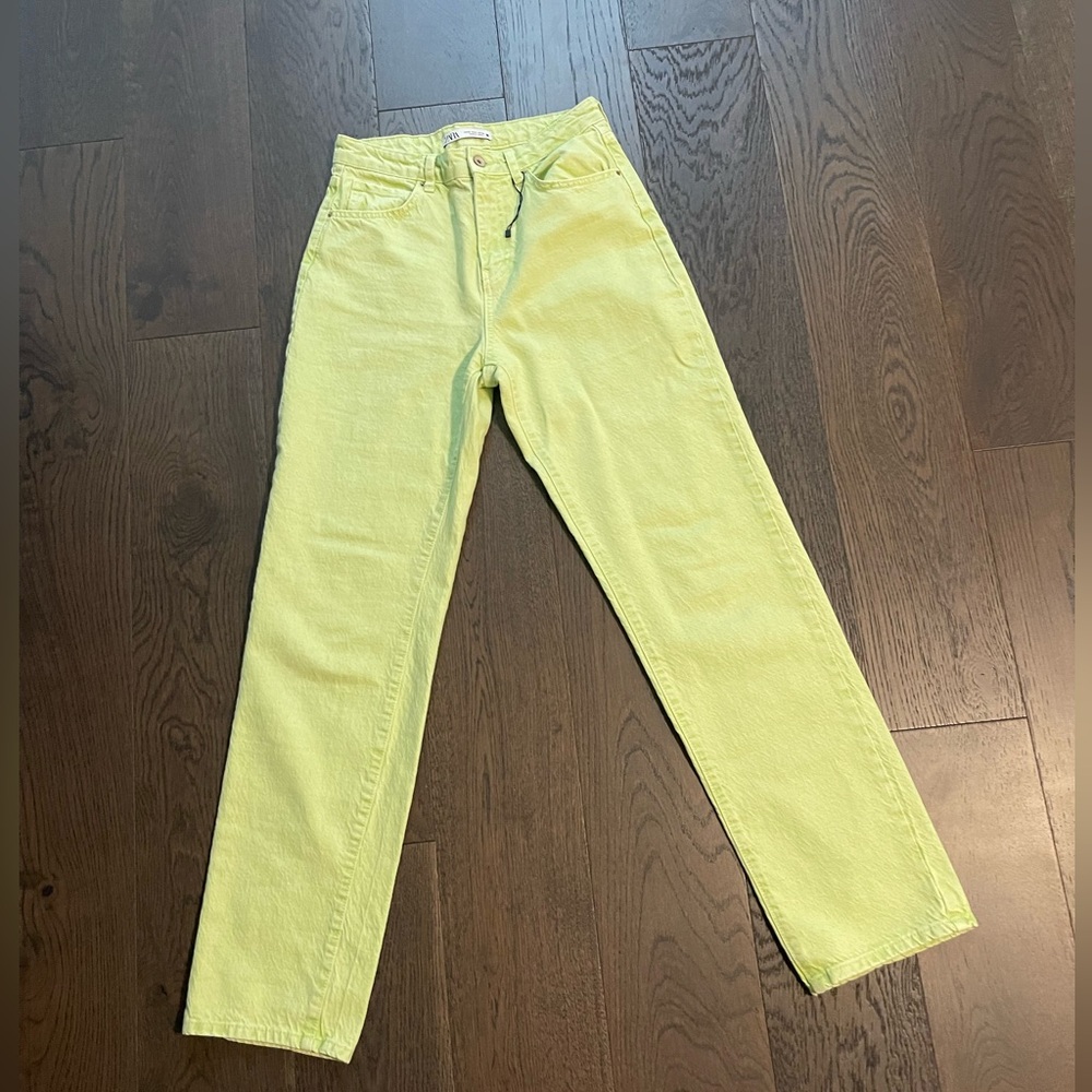 Zara straight leg jeans